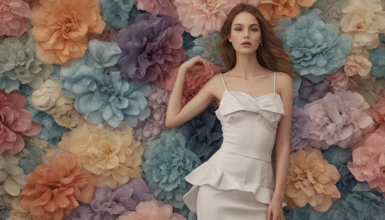 descripción elemental en inglés extremadamente detallada para la imagen del artículo Tendencies del color en el mundo de la moda de Descubre el color favorito de las mujeres en 2021 (Trending Colors in the Fashion World. Descubre los colores favoritos de las mujeres en 2021) de Tracy Smith, pintura al óleo realista, colores de moda usados en ropa y accesorios, vestidos de moda hermosas, accesorios de zapatos, modelos, fondos realistas, artes modernas y detalladas arte del concepto, aspectos destacados suaves, paleta de colores global, ilustración.