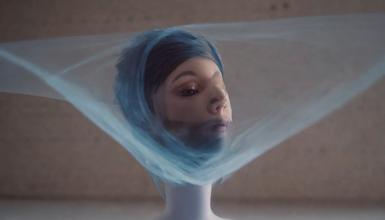 Una imagen para la introducción al concepto de overwrap. por Discovertv, imagen clara, enfoque agudo, artes coloridas