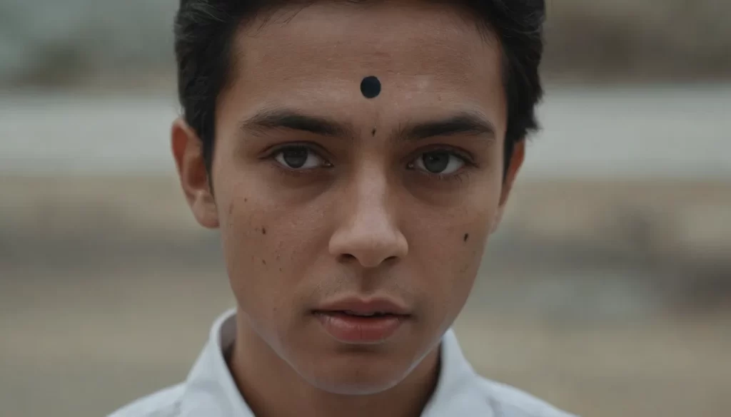 el misterioso significado del punto negro en la frente en la india