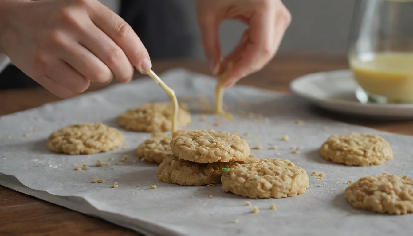 imagen altamente detallada de las galletas de arroz sin gluten sin arsénico haciendo fotos instantáneashot shotshunshot photo trendingg comida salud manos felices mezclar el arte de la batuta por arte arte artesano por cara s