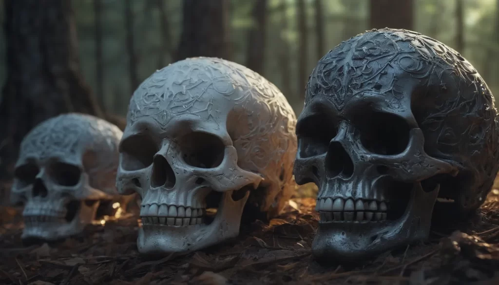 calaveras ornamentales muy atractivas